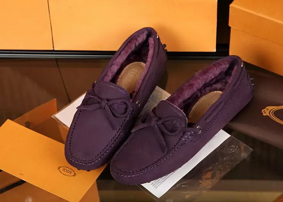 TODS Loafers Lined with fur Women--011